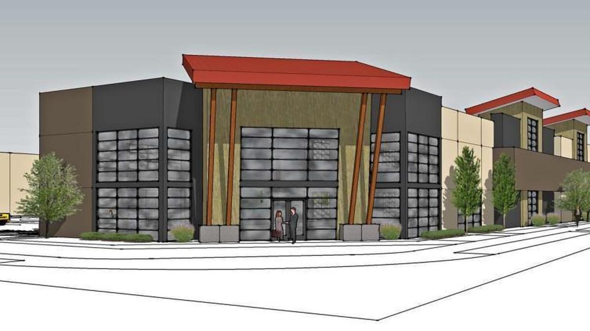 Renderings of a new grocery store planned for Fife.