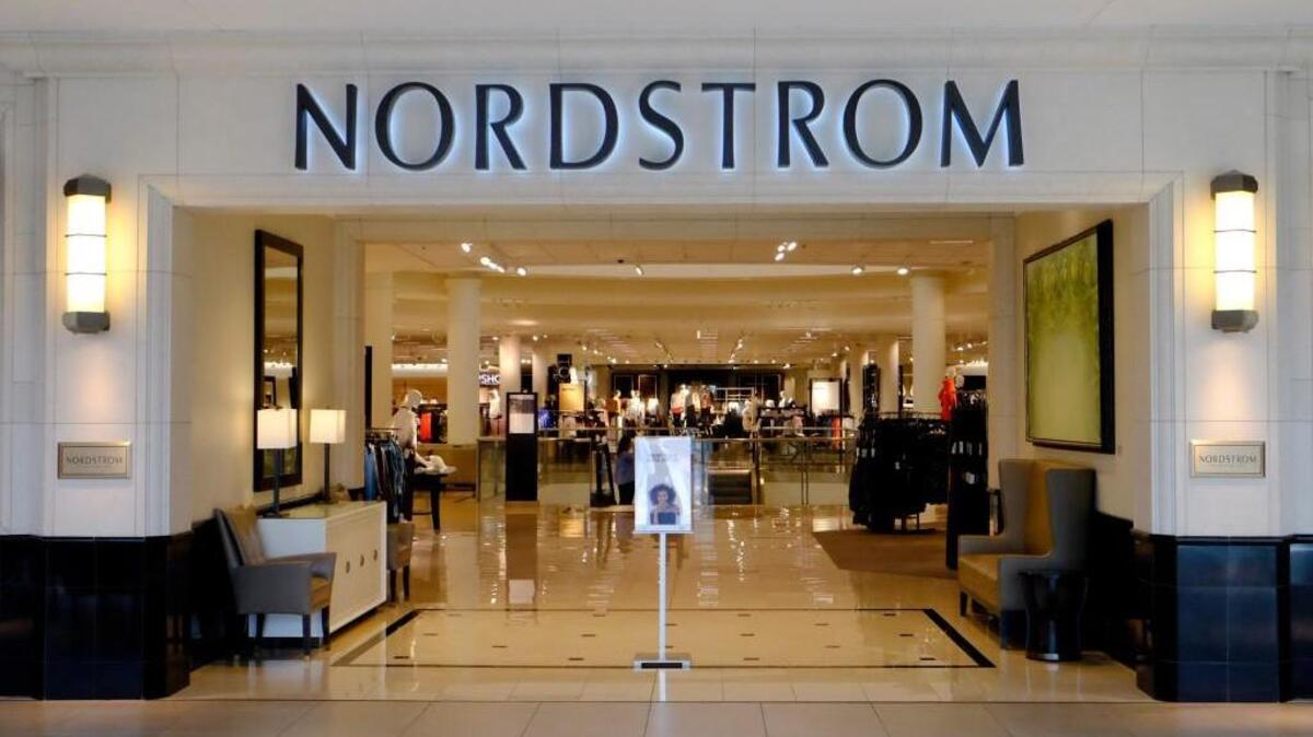 Shoppers enter a Nordstrom store in Indianapolis.
