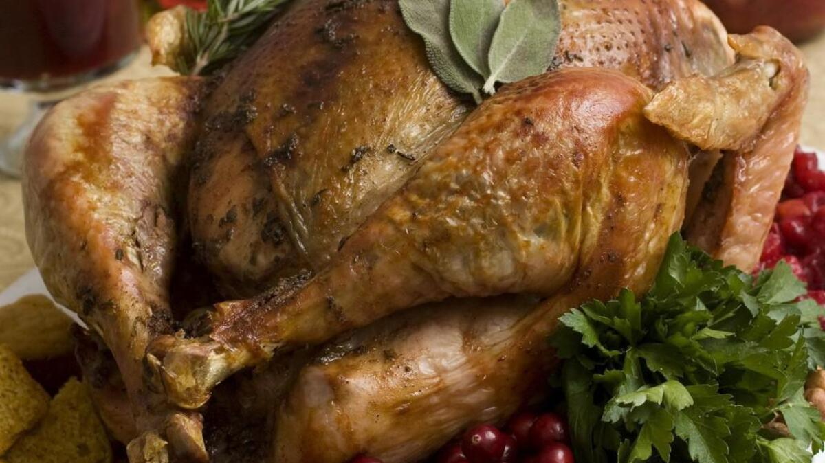 About 228 million turkeys were raised in the U.S. in 2015.