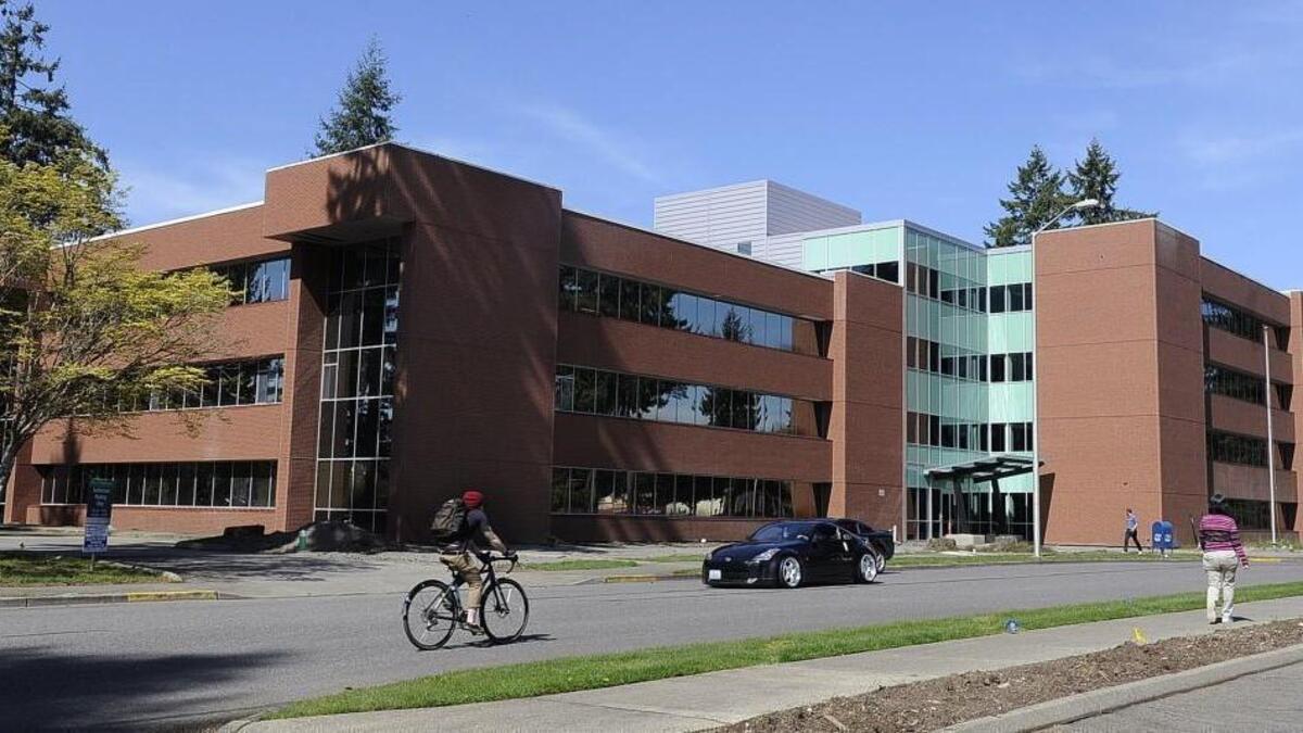 US HealthVest could bring South Sound Behavioral Hospital to this former office building in Lacey at 605 Woodland Square Loop SE.