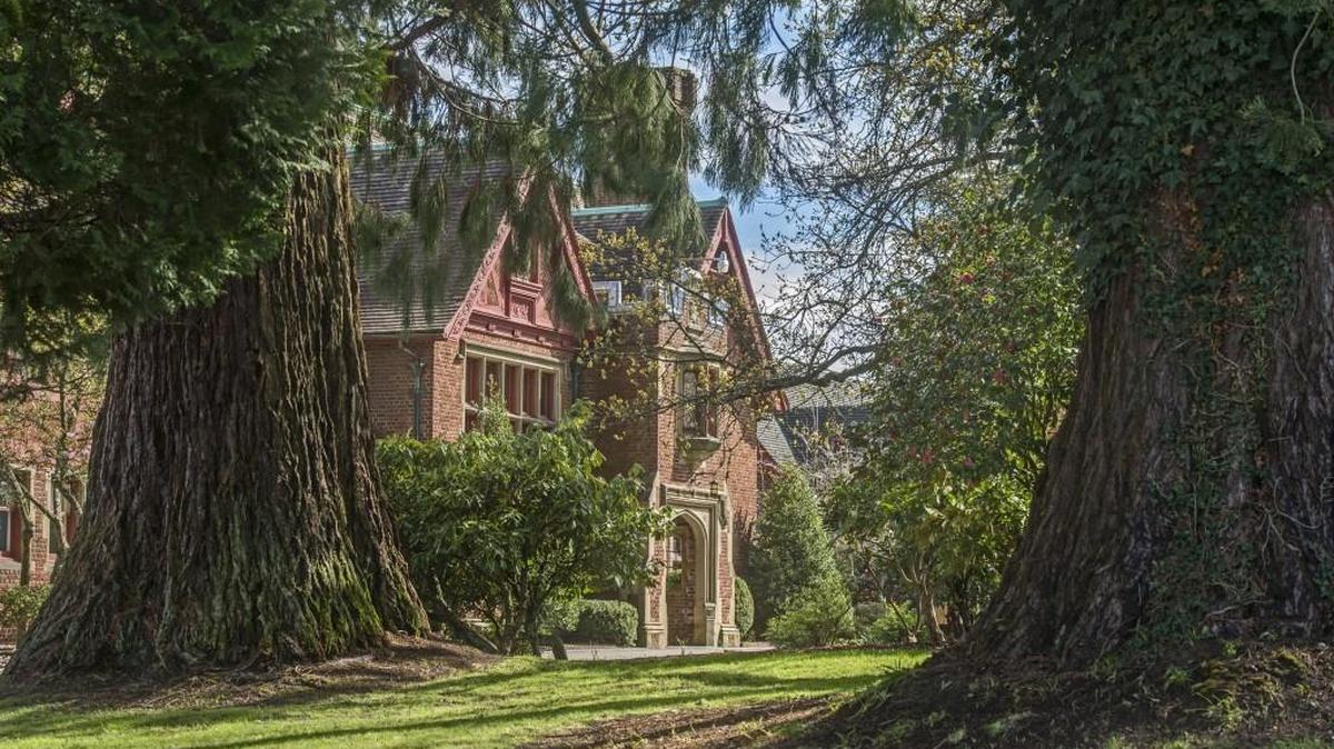 The historic Weyerhaeuser mansion in Tacoma.