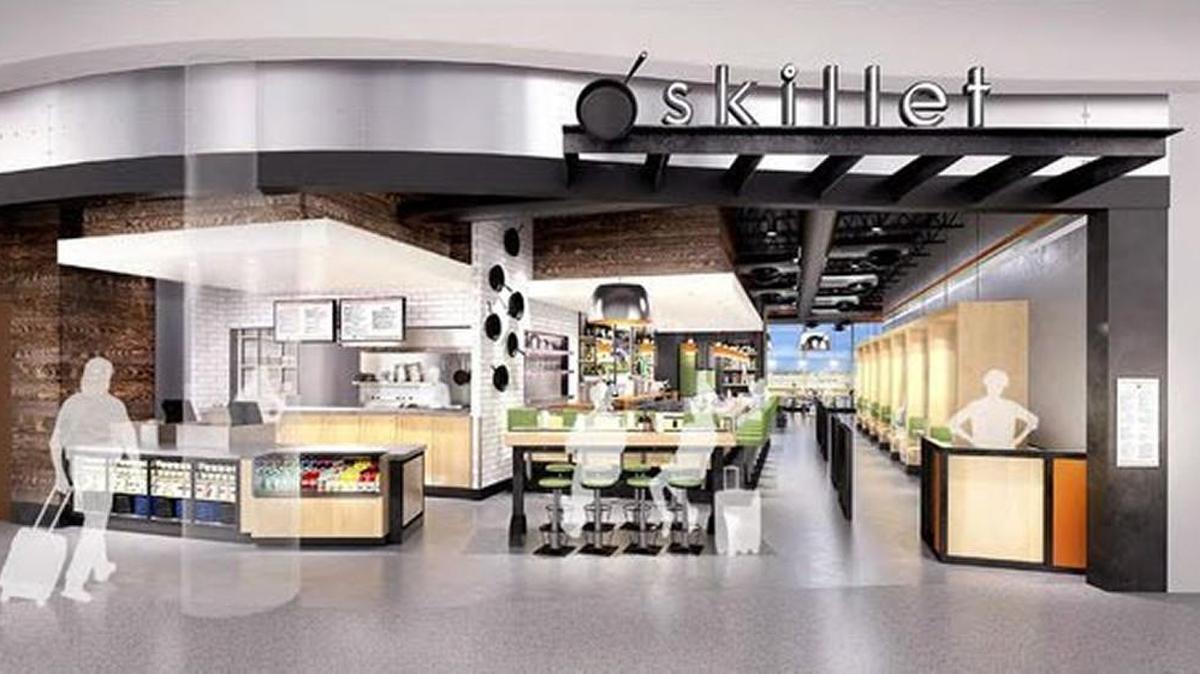 A rendering of the new Skillet restaurant concept coming to Sea-Tac.