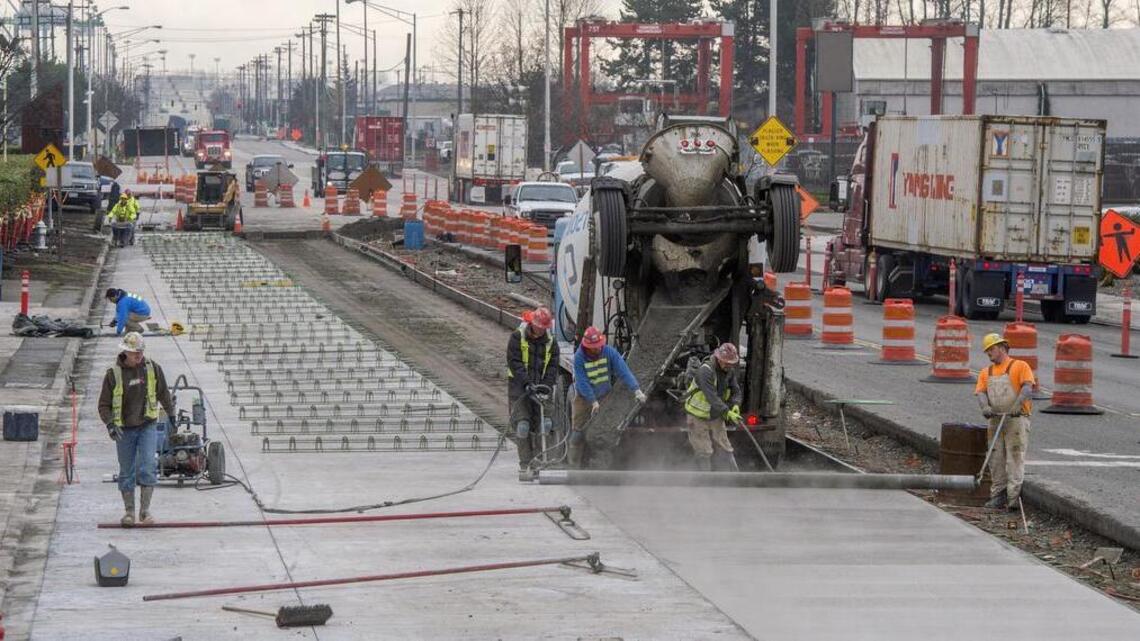 Opening of rain-delayed Port of Tacoma Road coming in January