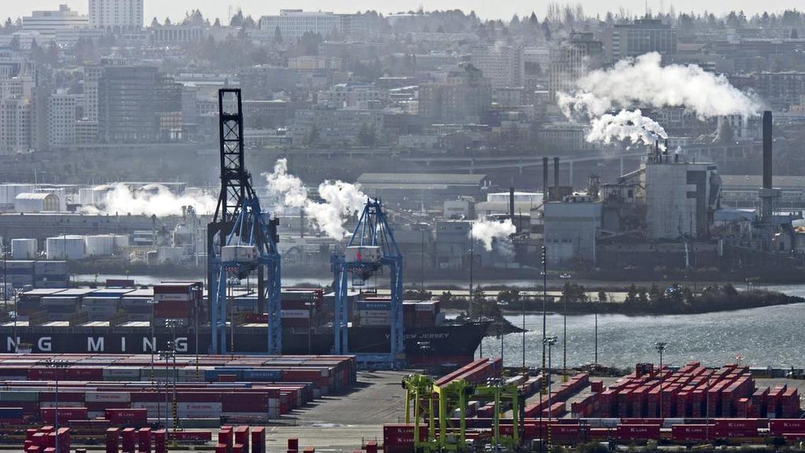 The Port of Tacoma in 2013.