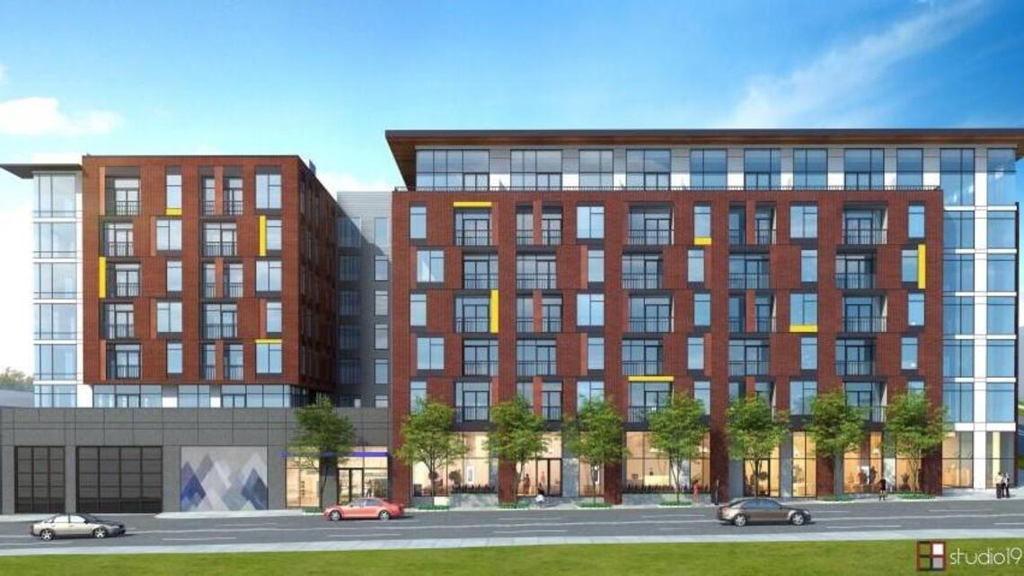 Stalled downtown apartments near library clear council hurdle after reconsideration