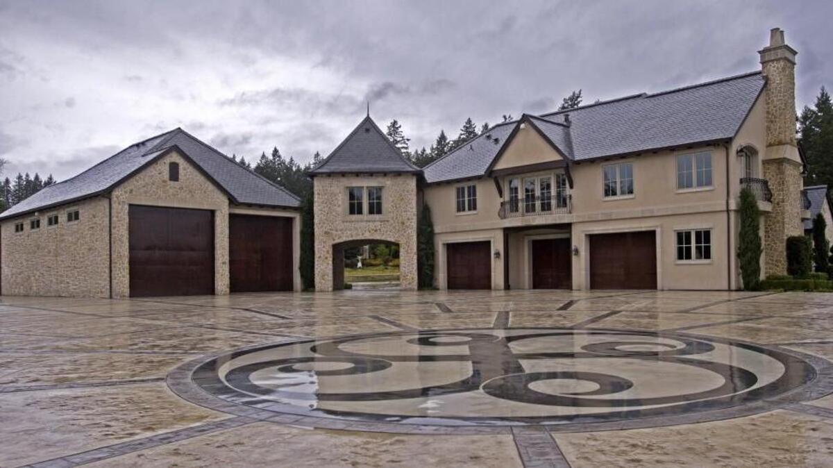 This Wollochet Bay French Chateau Mansion in Gig Harbor was listed for $10.5 million in December 2016. No word if it sold above list price, but many homes in Pierce County are these days.