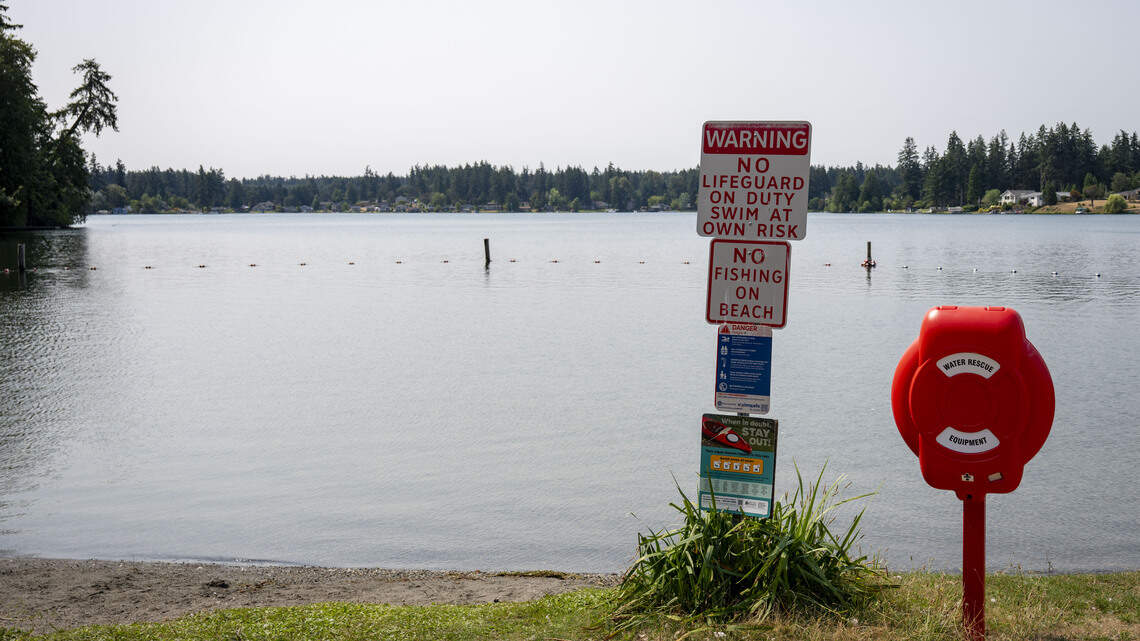 ‘Swim at own risk’: Nowhere has that been more evident than Spanaway Lake