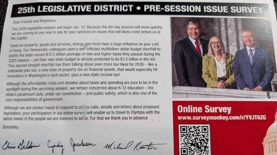 State lawmakers in Puyallup area ask residents about WA budget, cost of living