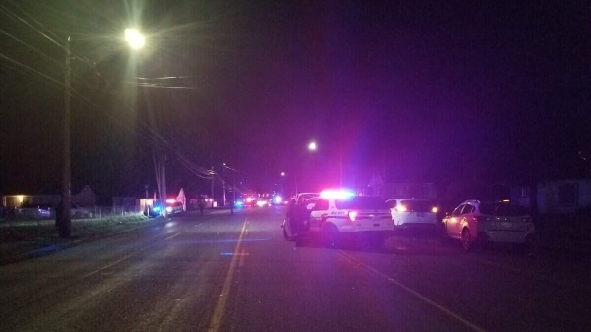 Tacoma police responded Saturday to a reported collision between a car and a pedestrian on South Sprague Avenue in the city’s central area. (Tacoma Police)