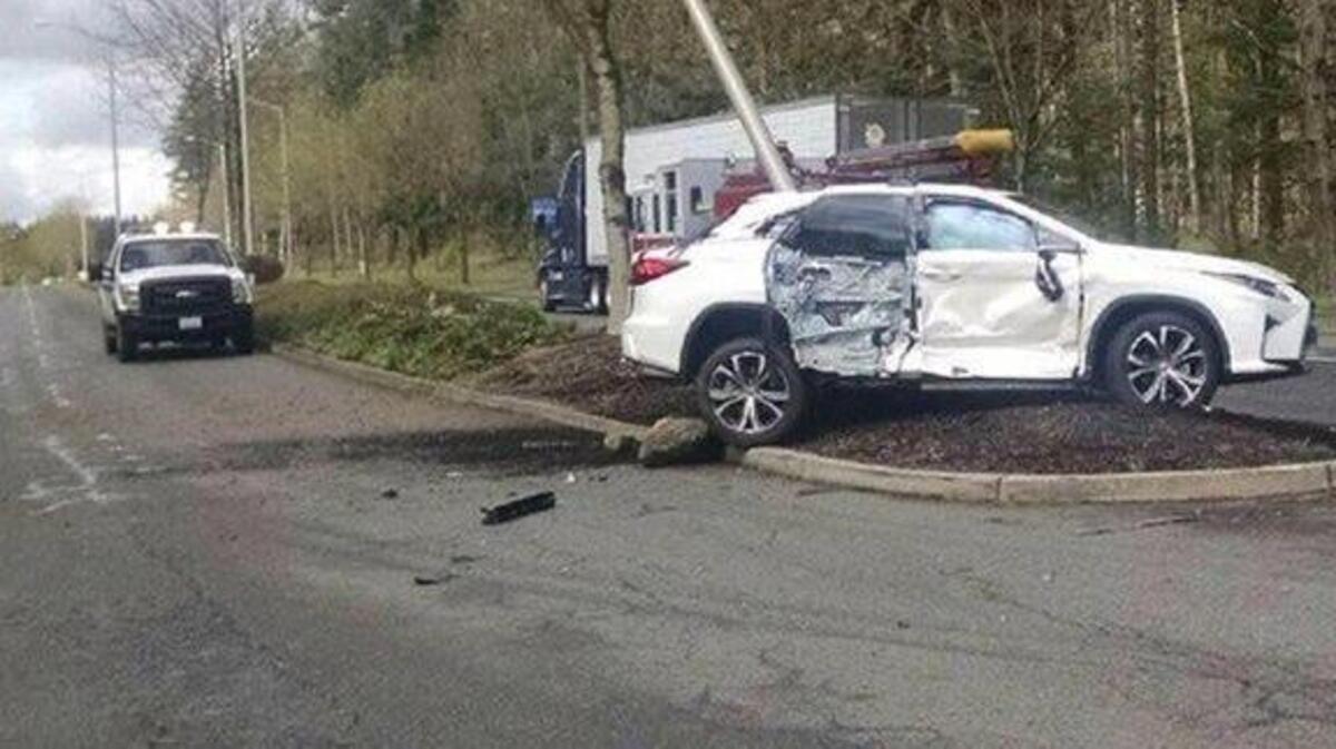 The city of Lacey would like to make improvements near the intersection of Hogum Bay Road and Willamette Drive, which officials have called a “high accident interchange.” This accident happened there early April 14. City Manager Scott Spence announced Thursday that the city had come to an impasse over acquiring right-of-way property for a project to improve Hogum and add a roundabout at Hogum and Willamette.