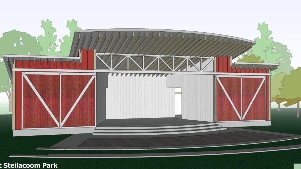 Members of the Lakewood City Council liked the functionality of this design for a stage at Fort Steilacoom Park, but weren’t sure whether they wanted the barn aesthetic.