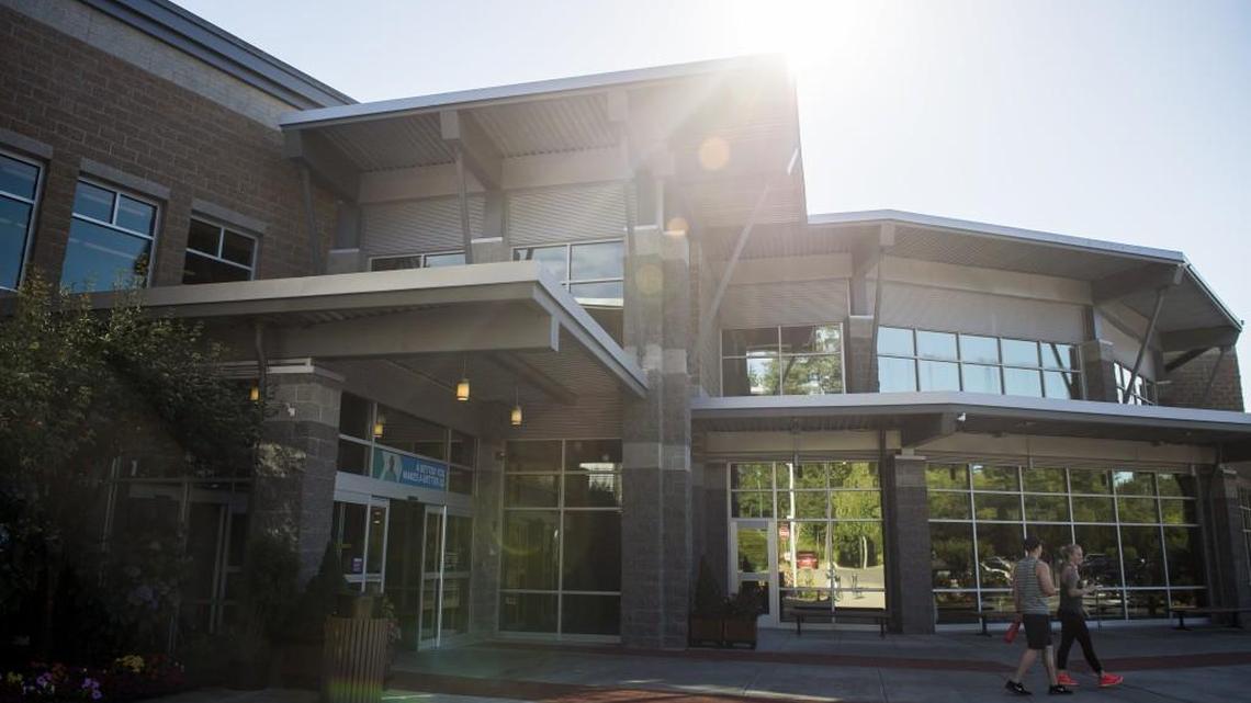An 8-year-old child was found unresponsive in a swimming pool on Saturday afternoon at Gig Harbor’s Tom Taylor Family YMCA, an organization spokeswoman confirmed.