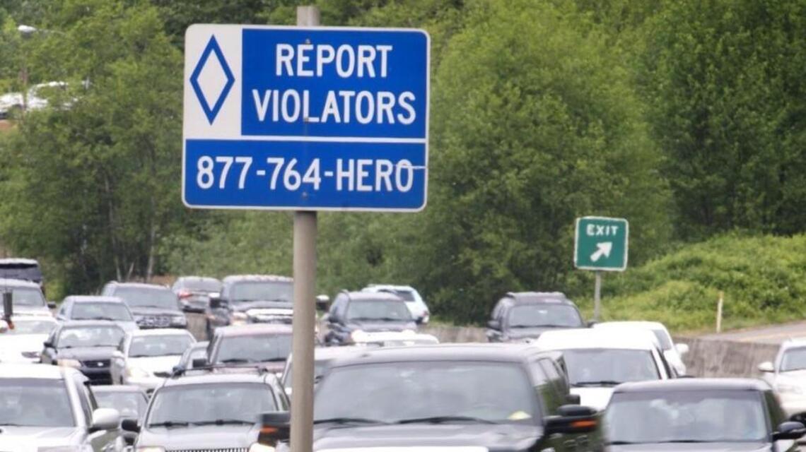 HOV violation line that produced thousands of tips, inspired a band name is going away