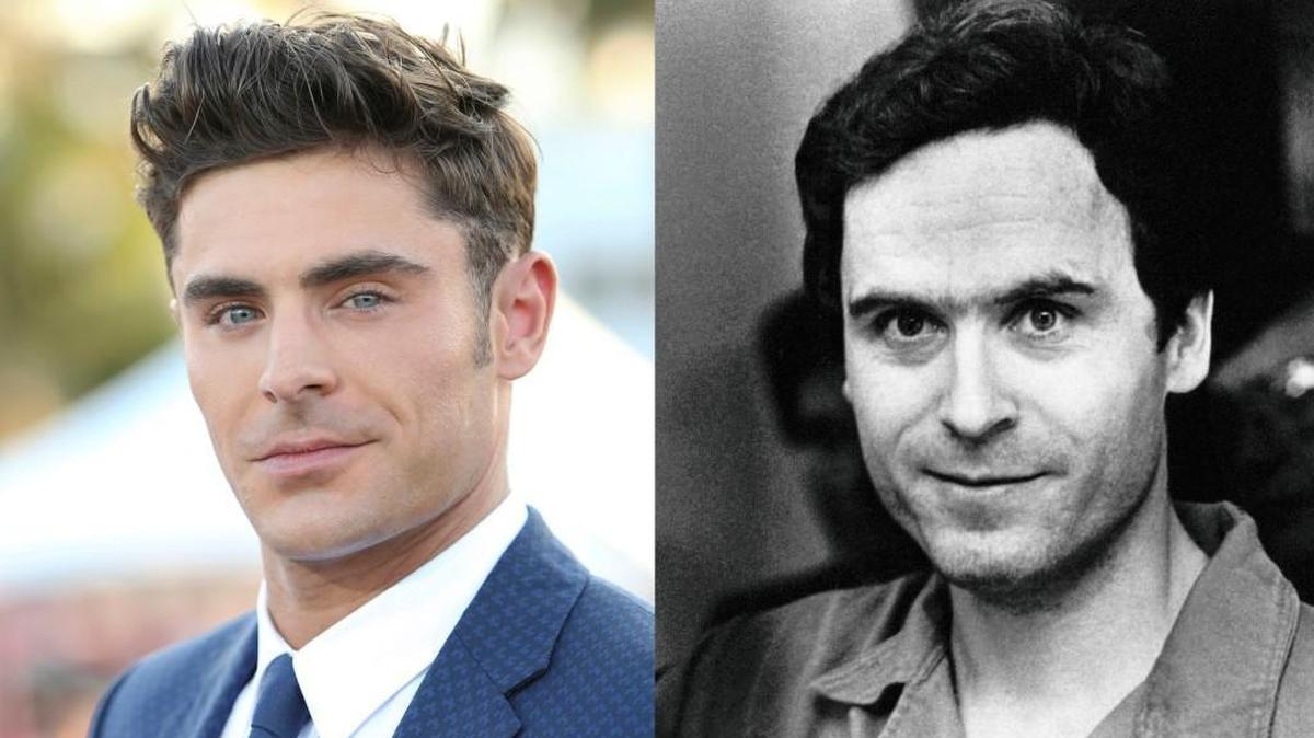 Actor Zac Efron, left, will play serial killer Ted Bundy in a new movie, “Extremely Wicked, Shockingly Evil and Vile.”