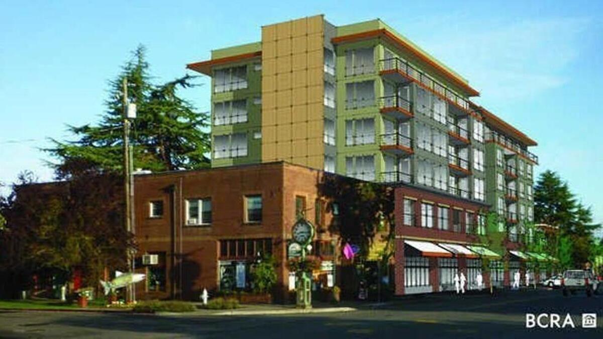 The six-story Proctor Station mixed-use development has become the wedge issue in the race for Tacoma City Council’s District 1 seat between Anders Ibsen and John Hines.