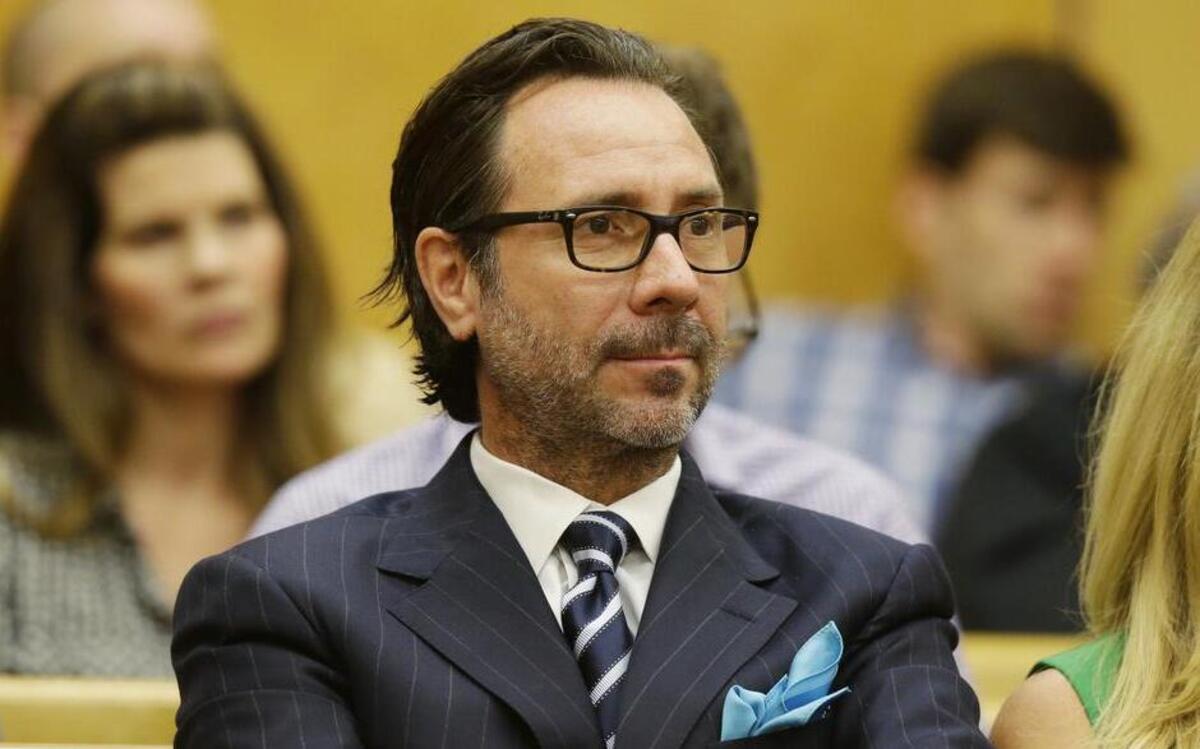 
Tedd Wetherbee, who wants to open a marijuana store in Gig Harbor, listens during a hearing in Pierce County Superior Court last August in Tacoma.
