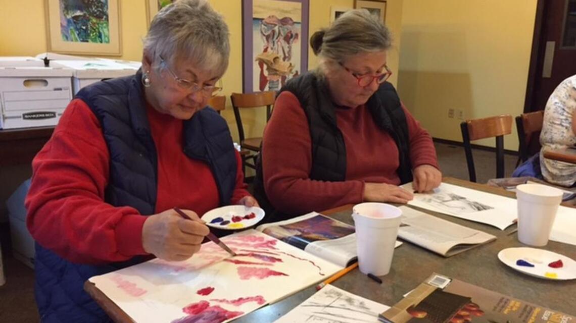 Partnership gives seniors on the Key Peninsula a chance to express their artistic side