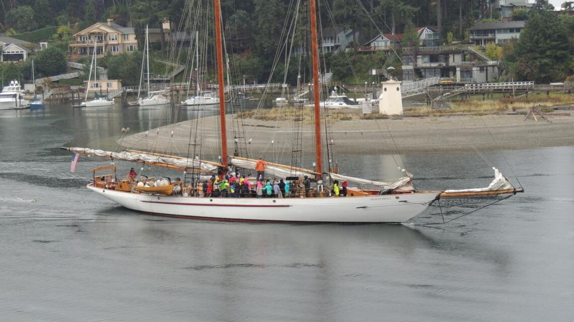 Discovery Elementary students get quite the ride to experience science lesson