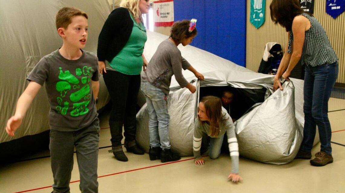Purdy Elementary students get hands-on tour of the solar system