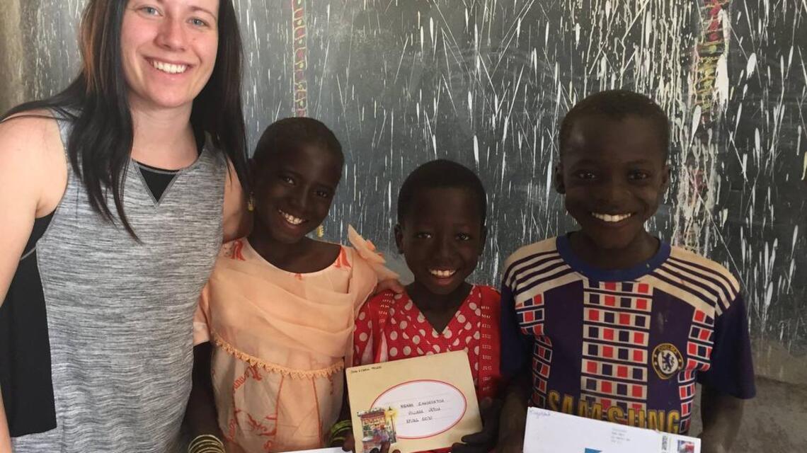 Students on Key Peninsula correspond with pen pals in Africa