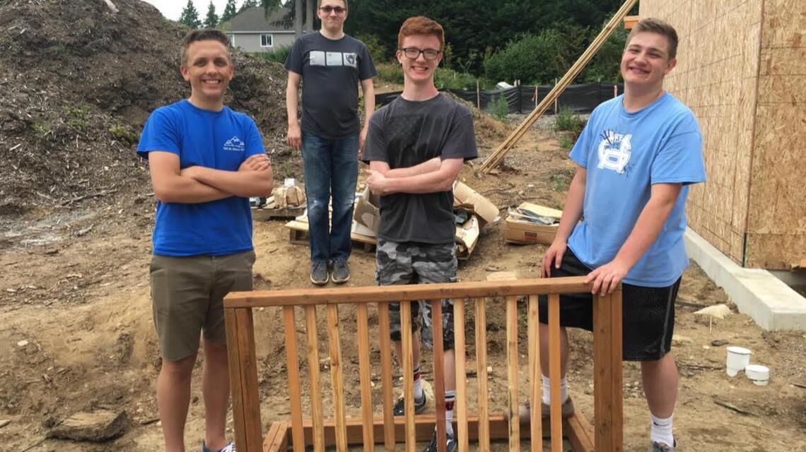 Parking bikes at Cushman Trail no longer an issue thanks to Boy Scout