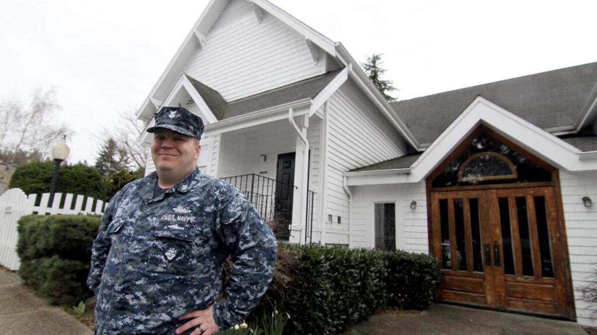 Art Tiffin is the soundboard operator and technician for the Gig Harbor-based Church of the Nazarene. He has set up a GoFundMe page in an effort to replace the aging audio system that sounds church bells through a sole surviving speaker in the church’s steeple.