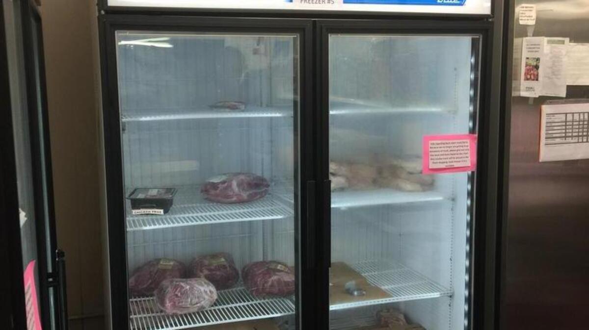 Gig Harbor Peninsula FISH Food Bank has been overwhelmed with donations following their social media outreach on Aug. 23. A photo of the nearly empty meat freezer taken last week demonstrated the organization’s need during the “summer slump.”