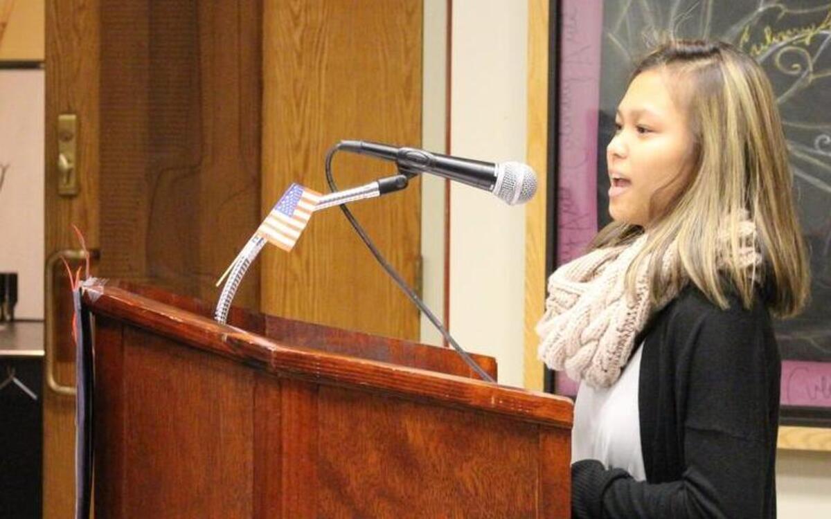 Henderson Bay High School junior Selena Gamboa was recently selected as president of Jobs for America’s Graduates at West Sound Technical Skills Center.