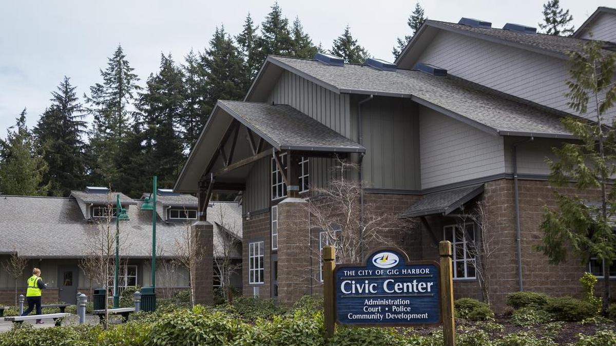 Gig Harbor’s civic center, 3510 Grandview Street