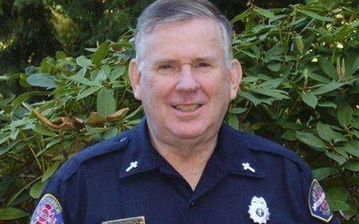 
Charles “Chuck” Elliot, a Gig Harbor Fire and Medic One chaplain, died July 11 at St. Anthony Hospital, the district announced Thursday.
