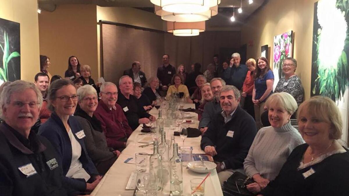 Attendees packed Morso Wine Bar on Feb. 17 for Harbor WildWatch’s inaugural Cocktails and Fishtales event. The presentation focused on learning all about the biggest, most beautiful and downright bizarre animals that live in the Puget Sound.