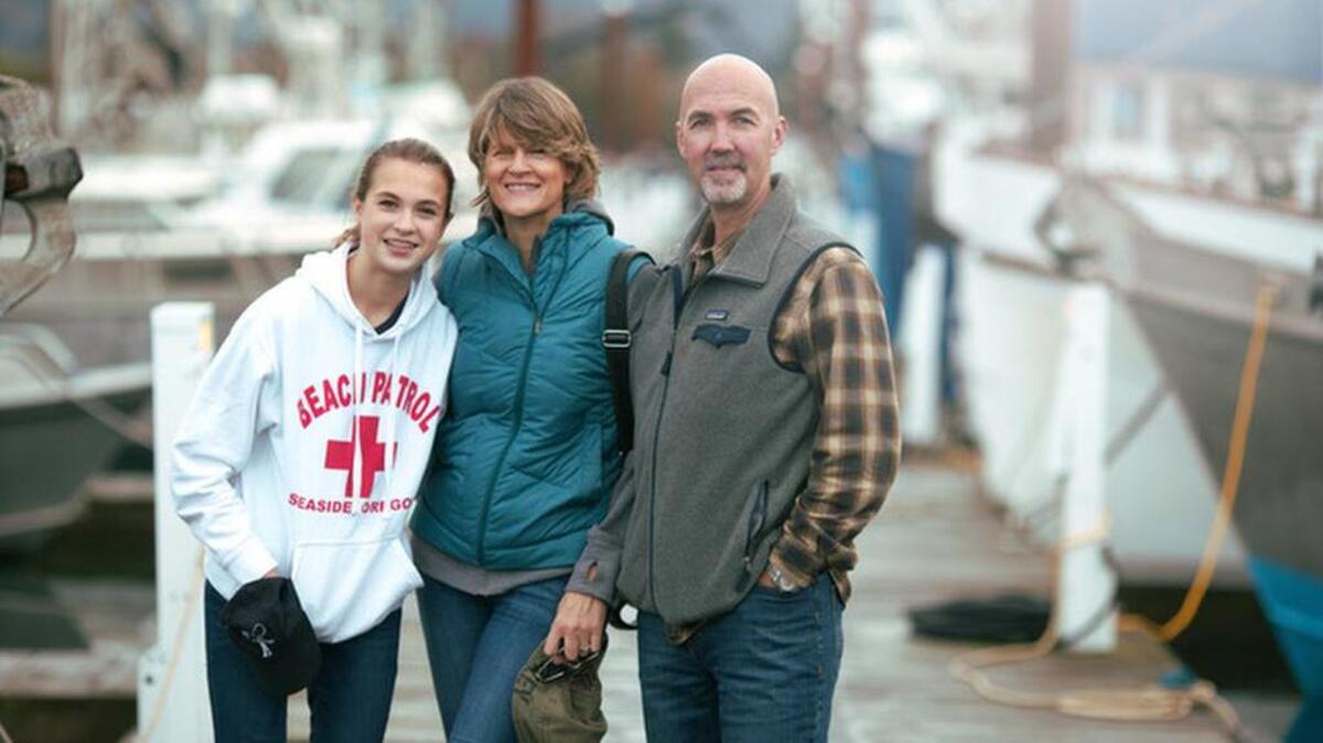 Frank Ralph and his wife of 18 years, Claudia Gentzkow-Ralph, launched FISHGIRL Seafood in January, though much of the planning and design was in the works for three years. Daughter Campbell, left, a student at Gig Harbor High, runs the company’s social media sites.