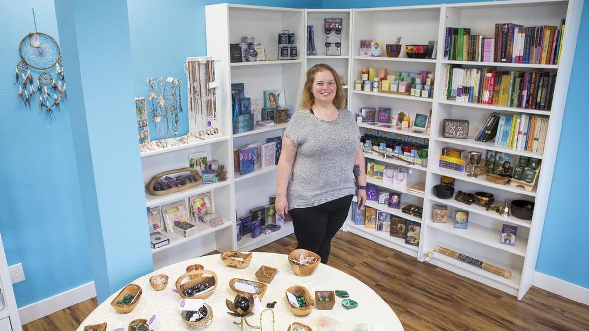 Intuitive Alchemy owner Rhonda Riegel, a Silicon Valley transplant who has lived in Gig Harbor since 2014, said she always envisioned a tangible space in which to provide her services and products.