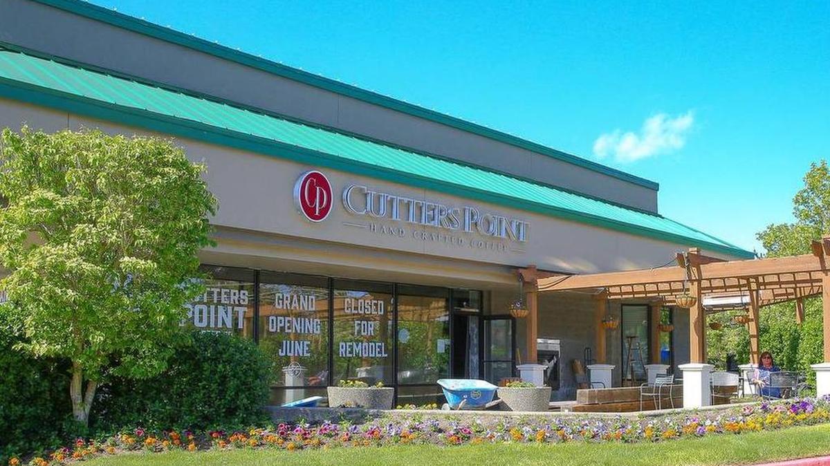 The Cutters Point flagship store, located at 5500 Olympic Drive in the Olympic Village shopping complex will reopen for business Wednesday (June 15).