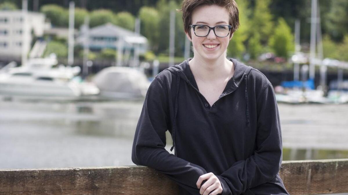 Natalie Beesinger won a study abroad award to Germany for her junior year.