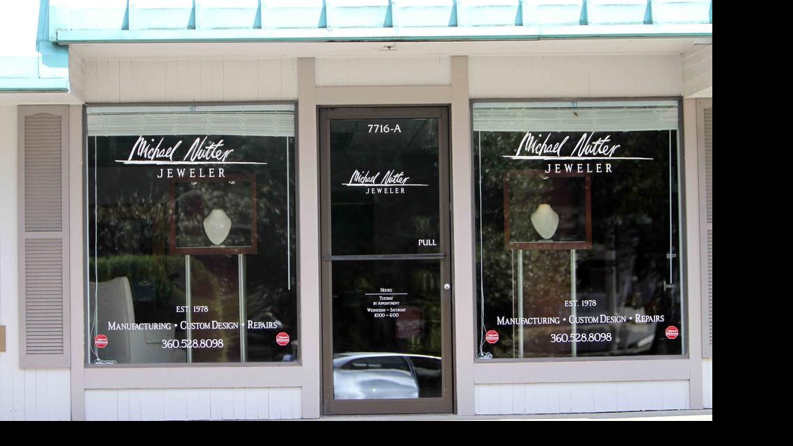 
The Michael Nutter Jewelry business in Gig Harbor is located along Pioneer Way in the historic business district.
