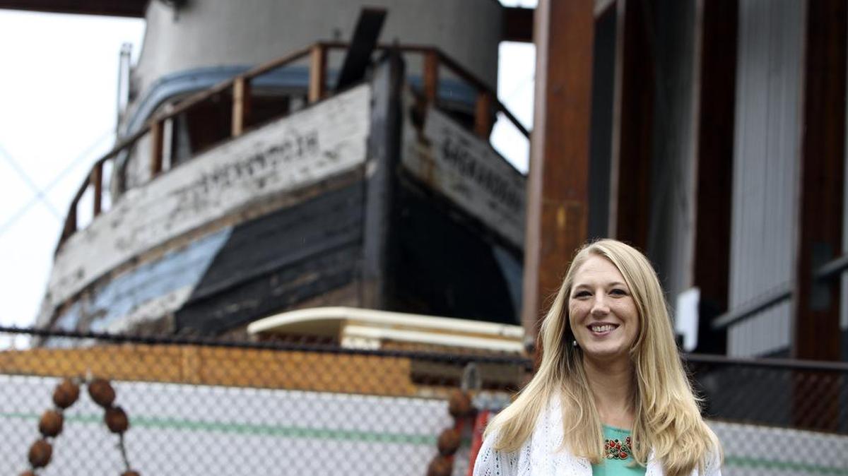 
Katharine Hensler, a native of Williamsport, Pennsylvania was recently named executive director of the Harbor History Museum. 

