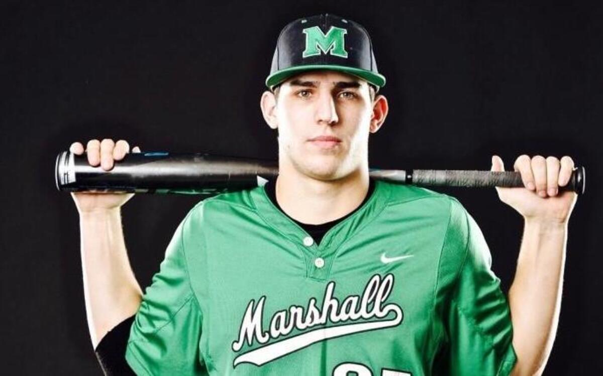 Peninsula High grad Shane Hanon led the Marshall Thundering Herd in batting this season with a .342 average.