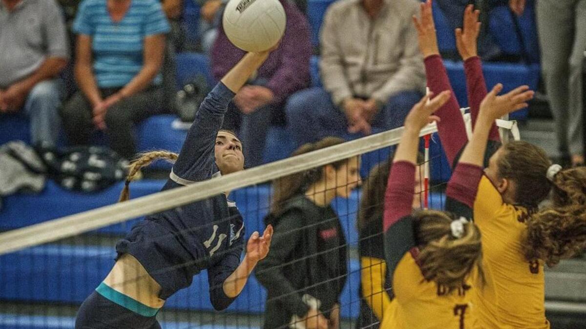 Tides co-captain Lauren Hatfield (11) is hoping to guide Gig Harbor into a deep run through the Class 3A state tournament in Kennewick this weekend.