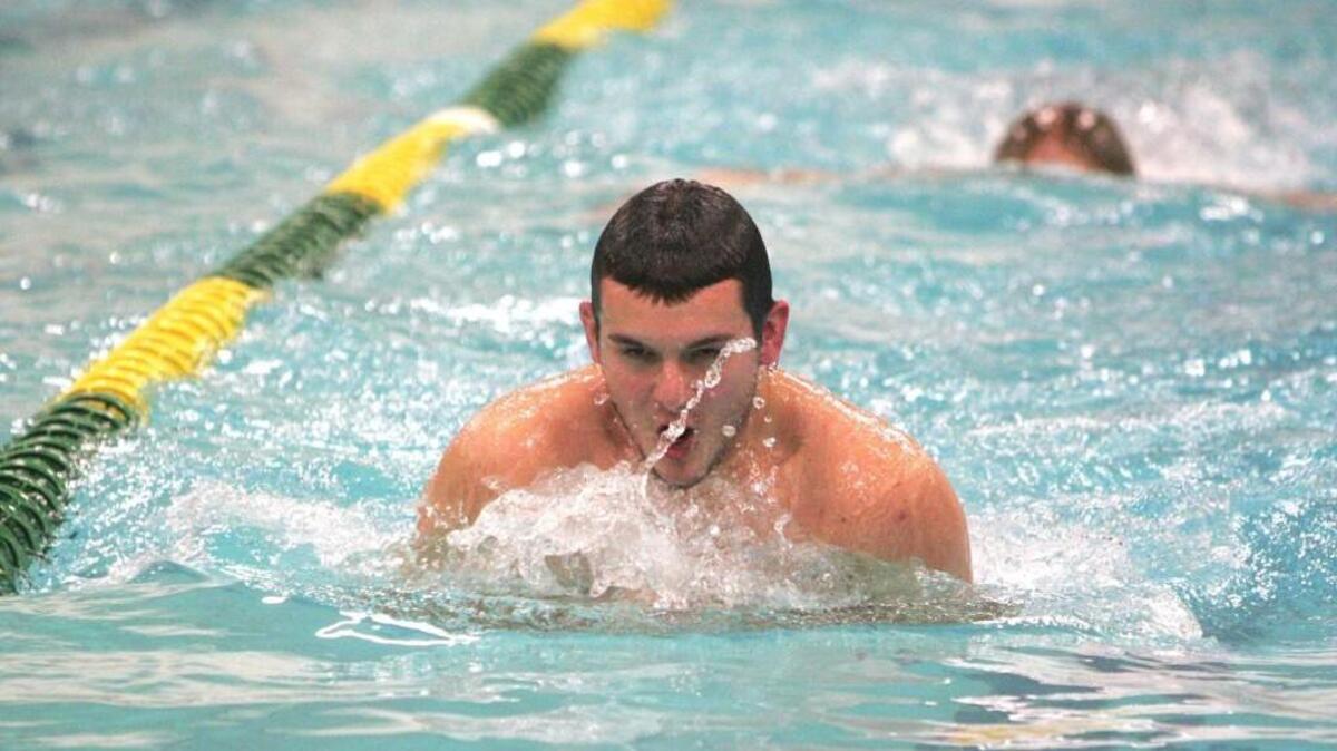 Peninsula junior Chase Michalke swims the 200-yard individual medley and 100 freestyle for the Seahawks.