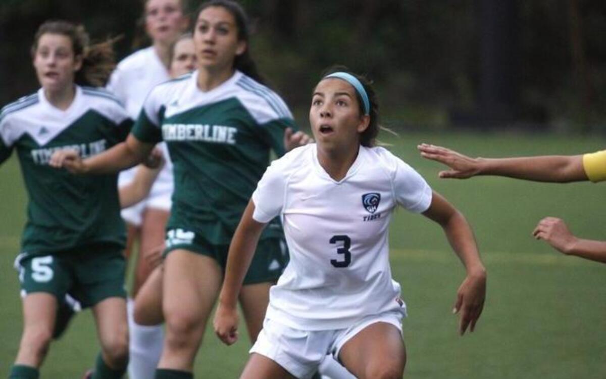 
Gig Harbor senior forward Leahi Manthei, nicknamed “Hula,” leads the Tides in goals scored so far this season.
