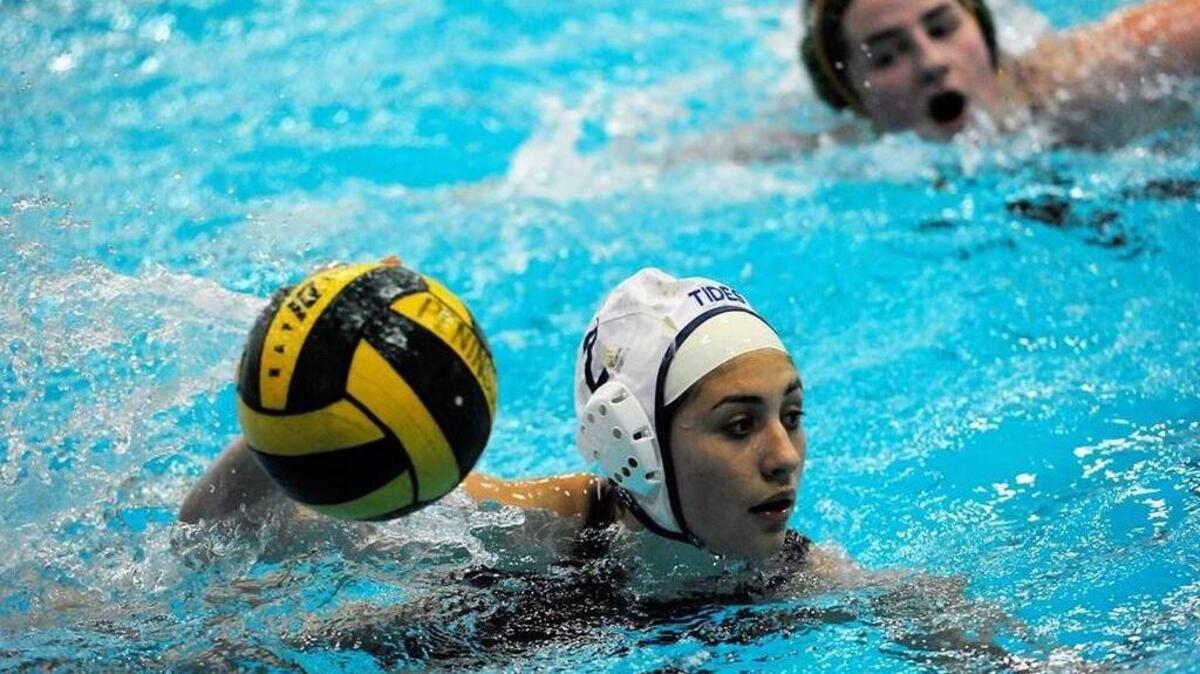 Gig Harbor’s Alana Ponce advances the ball against Peninsula last week. The Tides came out on top, 17-2.