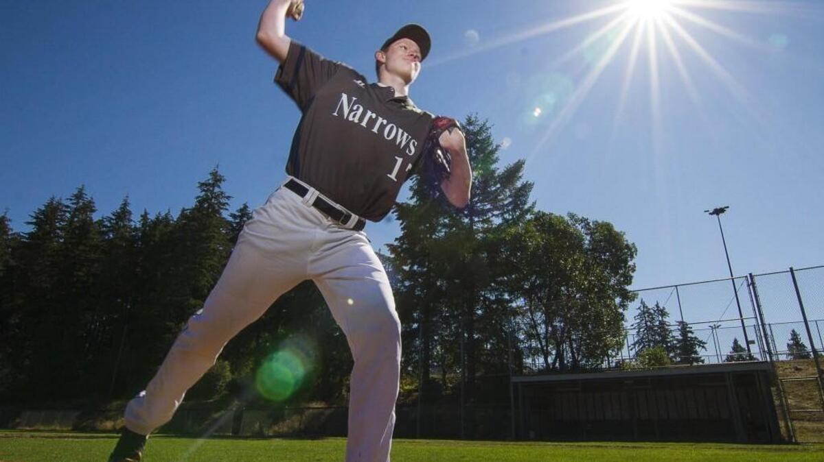 Gig Harbor High School senior pitcher Patrick Fredrickson verbally committed to play baseball at the University of Minnesota next year.
