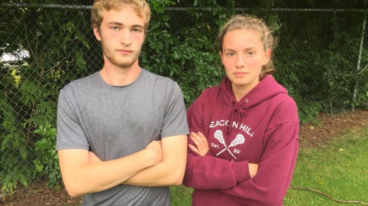 Peninsula’s Cameron Wenman and Ashley Fahey are the top runners for the Seahawks’ boys and girls cross country teams this year.