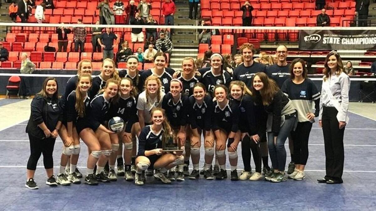 Gig Harbor volleyball took seventh in the Class 3A state tournament this year.