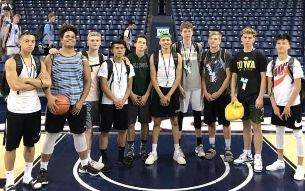 The Peninsula High School boys basketball had a chance to play a couple games in the main gym at Gonzaga University’s McCarthey Athletic Center during a team camp in mid-July.