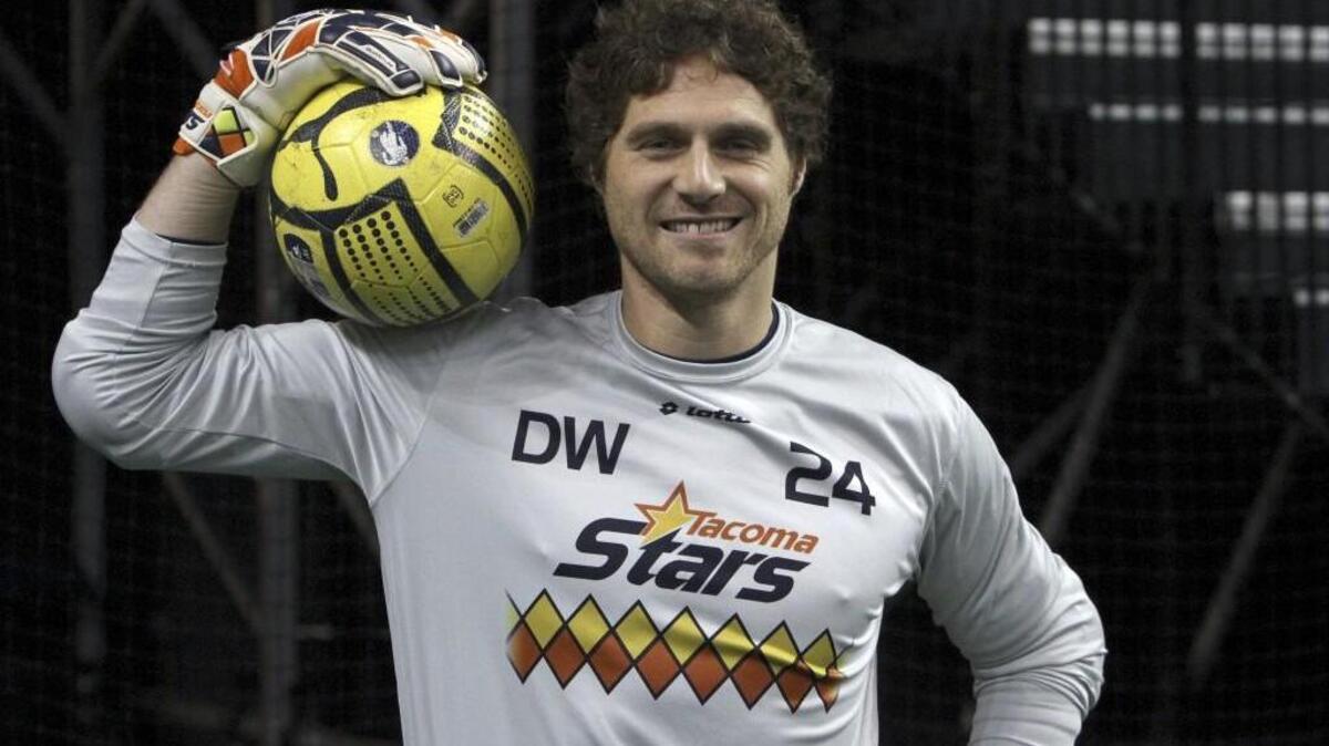 Gig Harbor native Danny Waltman, goalie for the Tacoma Stars, has them off to a 9-5 start in their inaugural season in the MASL. Tacoma faced the Cedar Rapids Rampage on Friday at ShoWare Center in Kent.