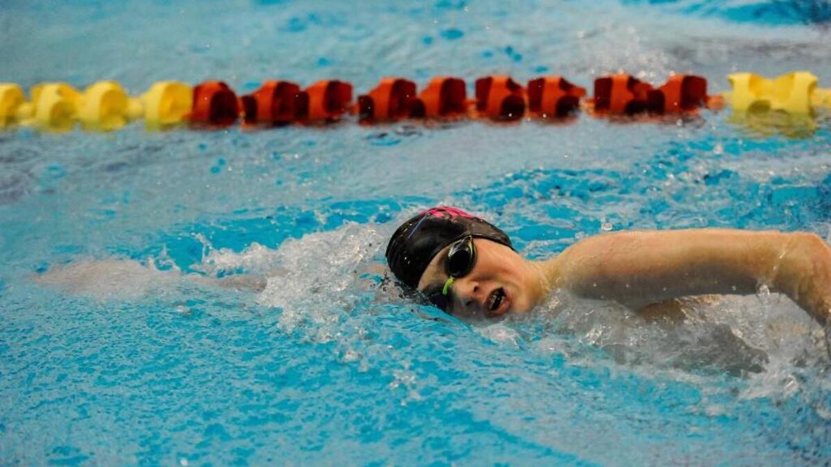 Gig Harbor sophomore Andrew Sexton posted a state qualifying time of 49.20 seconds in the 100-yard freestyle at the 43rd annual Falcon Relays at Foss High School.