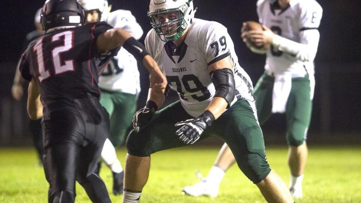 Peninsula lineman Cody Kanouse is headed to the Air Force Academy to further his academic and football careers.