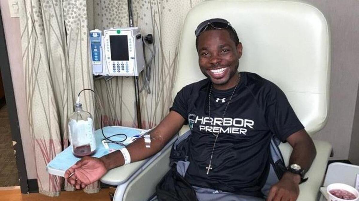 Harbor Soccer Club coach Machael David was recently diagnosed with a rare form of blood cancer.